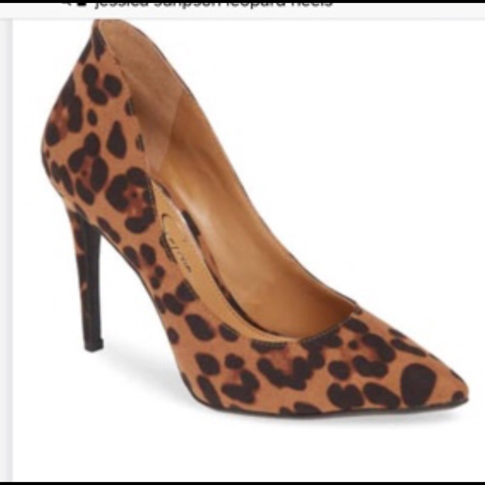 Jessica Simpson  Parthenia Leopard Heels